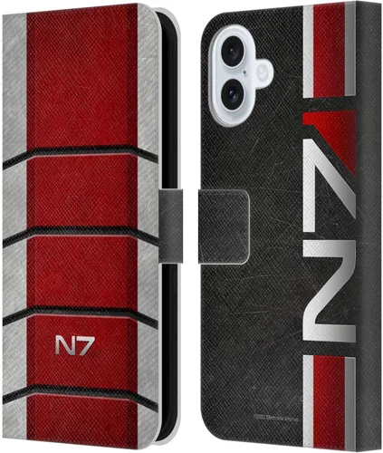 Vista 62 de Head Case Designs Funda de piel con licencia oficial de EA Bioware Mass Effect Cerberus Logo Graphics tipo cartera compatible con Apple iPhone 11