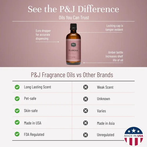 Vista 101 de P&J Trading - Aceite perfumado de Pearberry 100ml - Aceite aromático para hacer velas, jabón, aceite para difusores