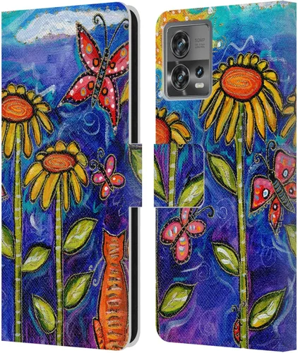 Vista 19 de Head Case Designs Officially Licensed Wyanne Half Light Nature 2 Leather Book Wallet Case Cover Compatible with Motorola Moto Edge 30 Fusion