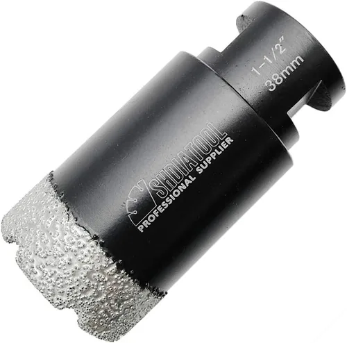 Vista 13 de SHDIATOOL Brocas de núcleo de diamante, 2 unidades de 1/4 de pulgada para porcelana, cerámica, ladrillo, ladrillo al vacío, sierra de agujero