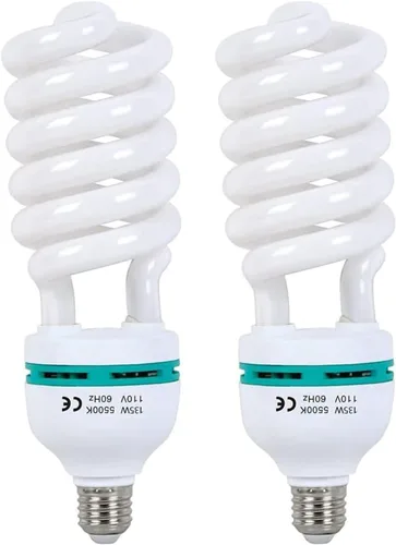 Vista 7 de Skytex 1 unidad de foco de luz de 135 W, 5400 K de temperatura de color, foco de luz CFL para fotografía, kit de iluminación de luz diurna