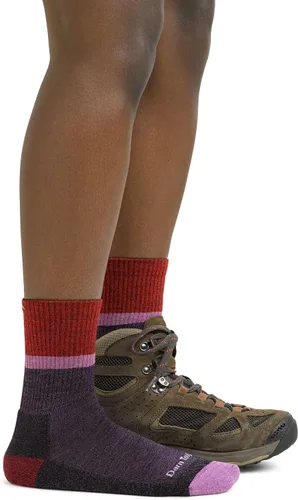 Vista 3 de Darn Tough Ranger Micro Crew - Calcetines de peso medio con cojín, para mujer