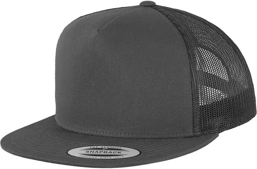Vista 15 de Flexfit - Gorra ajustable de malla elástica en dos tonos Negro