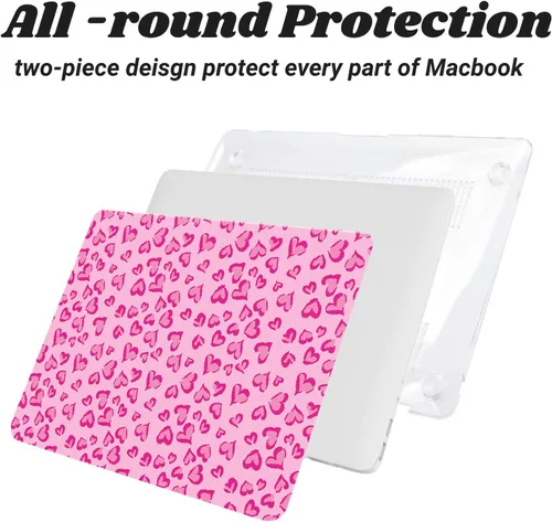 Vista 33 de Funda rígida compatible con MacBook Pro de 13 pulgadas 2012 2011 2010 2009 2008 versión A1278 con CD-ROM, funda de plástico para laptop cubierta