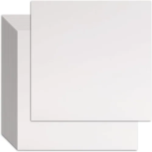 Vista 12 de 25 piezas de cartón para libros, cartón de encuadernación, cartón de cubierta, cartón resistente para encuadernación de libros, cartón para Blanco