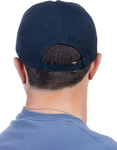 Vista 4 de Ann Arbor T-shirt Co Bandera de las Naciones de la Amistad Americana - Sombrero de papá de perfil bajo para hombres y mujeres