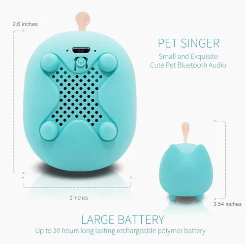 Vista 9 de gingo Altavoz Bluetooth portátil, mini altavoces inalámbricos con claridad estéreo, emparejamiento TWS, micrófono integrado, súper graves, tiempo