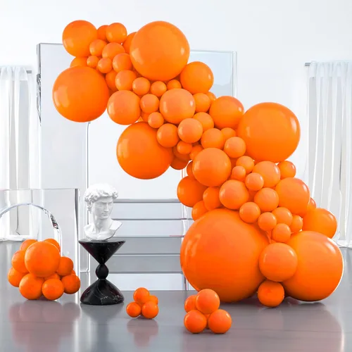 Vista 83 de PartyWoo - Globos de color albaricoque retro, 120 unidades de 5 pulgadas, de látex, para arco de globos, decoración de fiesta y de cumpleaños