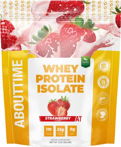 Vista 9 de Aislado de proteína de suero Nutrition About Time de SDC, 2 lb, 108720, 1, 1 Ingredientes naturales, sin OMG, sin gluten, sin lactosa, cero