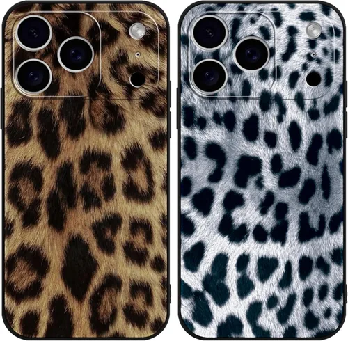 Vista 85 de Paquete de 2 fundas de teléfono con bonito estampado de guepardo para iPhone 7/8/SE 2020 / SE 2022 de 4.7 pulgadas, diseño de leopardo de lujo