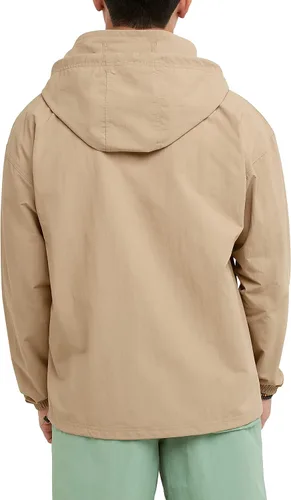 Vista 2 de Champion Chaqueta rompevientos para hombre, chaqueta Anorak con capucha de buceo, resistente al agua