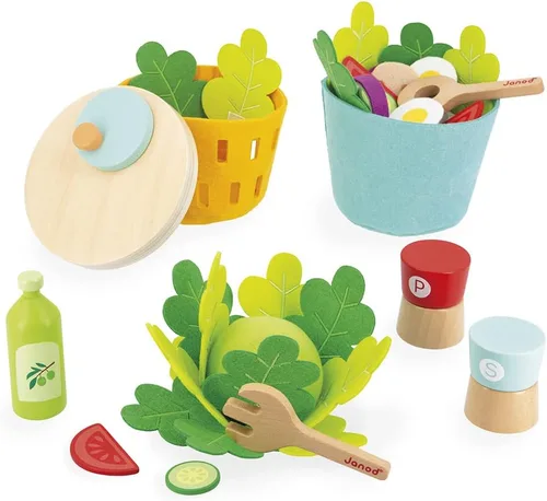 Vista 3 de Janod, Set de sopa, cocina de imitación 43 accesorios, a partir de 3 años