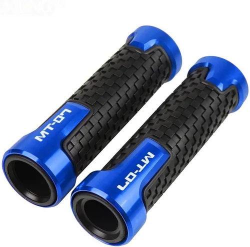 Vista 12 de 7/8 ''0.866 in motocicleta goma mano agarre barra manillar para Yamaha MT07 FZ07 Mt-07 Fz-07 2014 2015 2016 2017 2018 2019