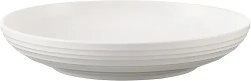 Vista 2 de Mikasa Ciara Bone - Juego de 4 cuencos para pasta, ligeros, resistentes a las astillas, 8 pulgadas, color blanco