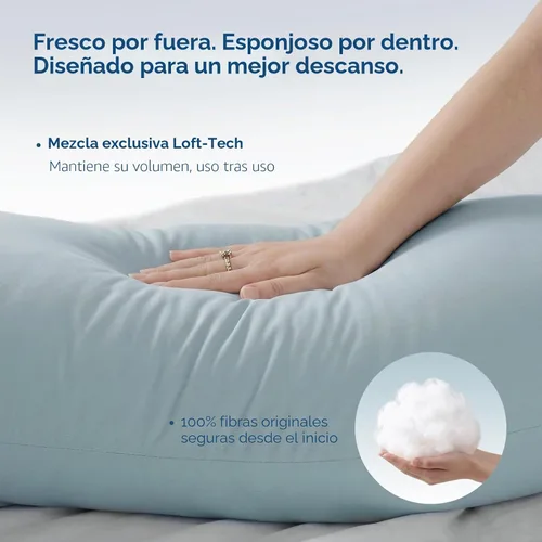 Vista 5 de Momcozy Nueva almohada de embarazo refrescante - Almohada de maternidad