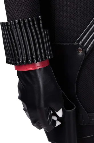 Vista 7 de Disfraz de soldado galáctico para mujer, disfraz de Halloween o cosplay de lujo, color negro