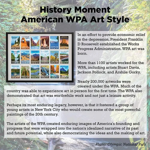 Vista 2 de National Park Posters - Postales con Obras Originales de Robert B. Decker (Serie A)