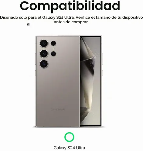Vista 2 de Ringke Película doble fácil [protección de 4 capas] compatible con Samsung Galaxy S24 Ultra Protector de pantalla 5G, revestimiento de reparación