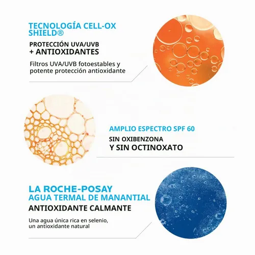 Vista 3 de La Roche-Posay Anthelios Melt-In Milk Protector solar SPF 60, protector solar para cuerpo y cara, amplio espectro SPF + antioxidantes, sin aceite