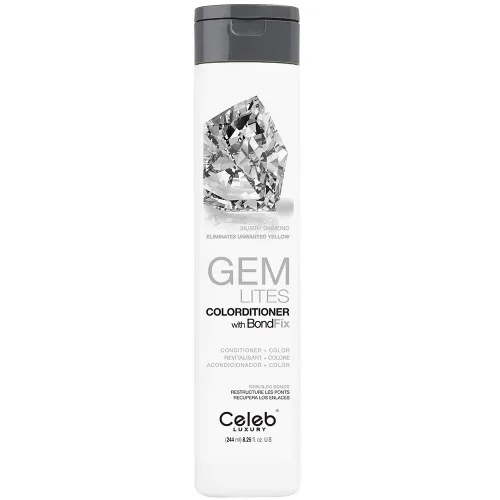 Vista 8 de Celeb Luxury Acondicionador de depósitos de color - Actualizador de color con Bondfix Bond Rebuilder, Viral y Gem Lites, combina con Colorwash Fire