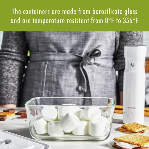 Vista 10 de Zwilling Fresh & Save. Juego de bolsas selladoras al vacío para alimentos.