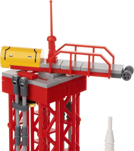 Vista 6 de Block Builder Rocket Launch - Juego de bloques de construcción (457 piezas) de la serie espacial para niños y adultos