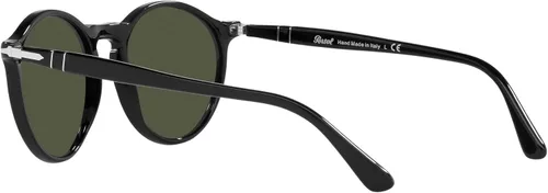 Vista 5 de Persol PO3285S - Gafas de sol redondas NegroVerde
