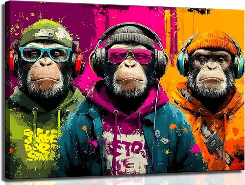 Vista 11 de 3 piezas de arte de pared en lienzo deportivo de graffiti para habitación de niños, rústico, fútbol, béisbol, fútbol americano, rugby, decoración