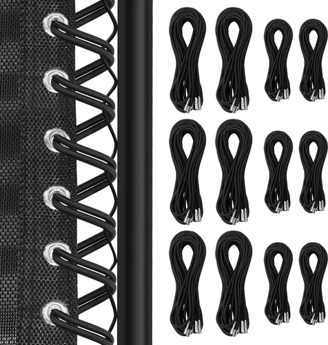 Vista 9 de Paquete de 12 cables de repuesto para silla de gravedad cero Plateado