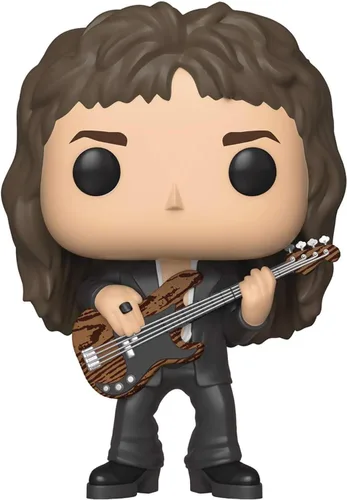 Vista 6 de POP Queen - Figura de vinilo de John Deacon Funko Pop (paquete con funda protectora compatible con Pop Box), multicolor, 3.75 pulgadas