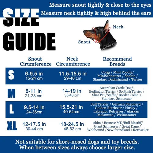 Vista 2 de BARKLESS - Collar reflectante para la cabeza, sin tirones, para perros pequeños y medianos Anti-Pull Muzzle Leash for Puppy, Adjustable Soft Dog