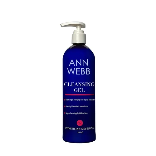 Vista 4 de Gel limpiador espumoso - Limpiador exfoliante no graso deja la piel sedosa. Para cualquier tipo de piel. Ayuda a la piel grasa/manchada. 2oz