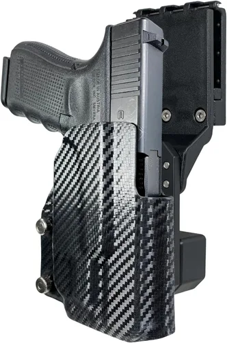 Vista 8 de Funda negra Scorpion Gear Pro Competition para G19, G23 con TLR-7A