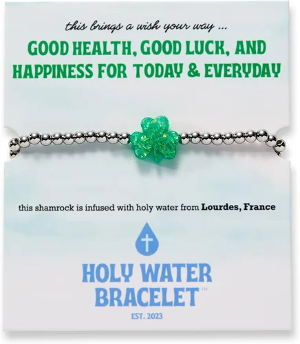 Vista 9 de Pulsera Elástica Holy Water Para Mujeres