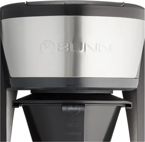 Vista 13 de BUNN HB Heat N Brew Cafetera programable de 10 tazas, acero inoxidable, 46500.0003