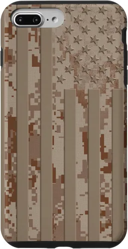 Vista 11 de iPhone 11 Epic US Flag Desert Digital Camuflaje American Tactical 3 Caso