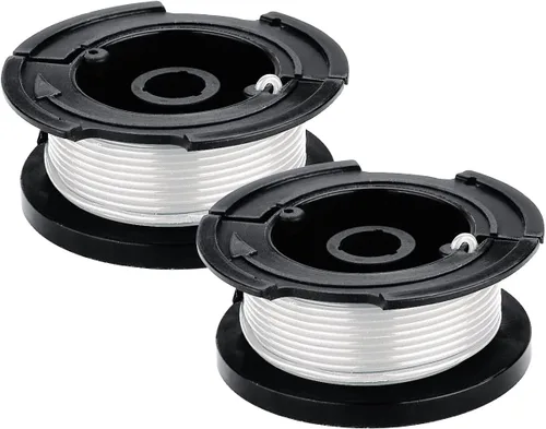 Vista 4 de Bobina de repuesto para recortadora Black+Decker, autoalimentación de 30 pies, 0.065 pulgadas, paquete de 2 (AF-100-2)