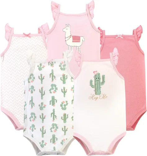 Vista 29 de Hudson Baby Mamelucos sin mangas unisex de algodón para bebé Béisbol
