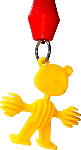Vista 3 de M&M - Extractor de engranajes de 1004 pies – Colorido juguete interactivo hecho a mano, piezas de plástico suave, divertida figura de Manimal, fácil