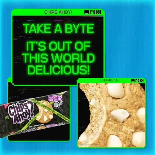 Vista 8 de CHIPS AHOY! Galletas Chewy Mystery Glitch, edición limitada, 9.58 onzas