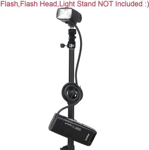 Vista 9 de Godox EC200 200W Extensión Flash Head con 2M largo extender cable para Godox AD200 AD200 Pro Speedlite