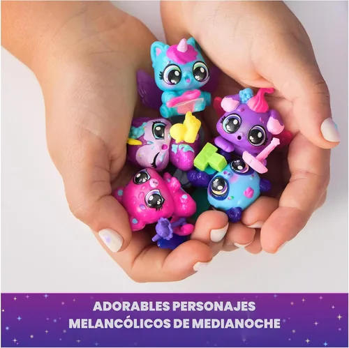 Vista 5 de Hatchimals Alive Neon Rainbow Egg Cartón y 5 huevos de revelación