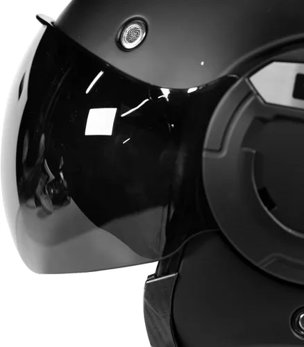 Vista 3 de ILM - Visera teñida para casco modular de motocicleta para adultos, hombres, ATV UTV con protector de barbilla reversible de 180° DOT modelo -B707