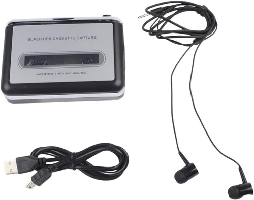 Vista 8 de Cassette Player to MP3 Converter