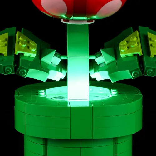 Vista 5 de LIGHTAILING Luz para Lego- 71426 Piranha-Plant - Kit de iluminación LED compatible con el modelo de bloques de construcción Lego - NO incluido