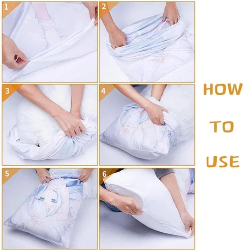 Vista 4 de Funda de almohada de Anime Games Dakimakura Genshin Impact Razor Home Bedding DIY Cojín personalizado para abrazar funda de almohada corporal 60 x