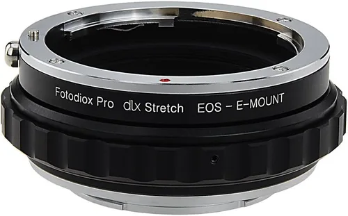 Vista 3 de Fotodiox Adaptador de montaje de lente extensible DLX compatible con lentes Canon EOS EF y EF-S a cámaras Sony E-mount