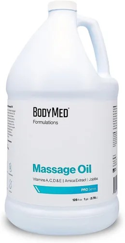 Vista 9 de BodyMed Formulations Aceite de masaje, 8 oz. – Sin fragancia, aceite totalmente natural para terapia de masaje – Certificado Leaping Bunny
