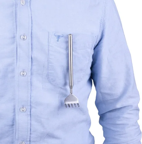 Vista 5 de Rascador extensible con garra, de metal, portátil, telescópico, paquete de 8 unidades para hombres y mujeres