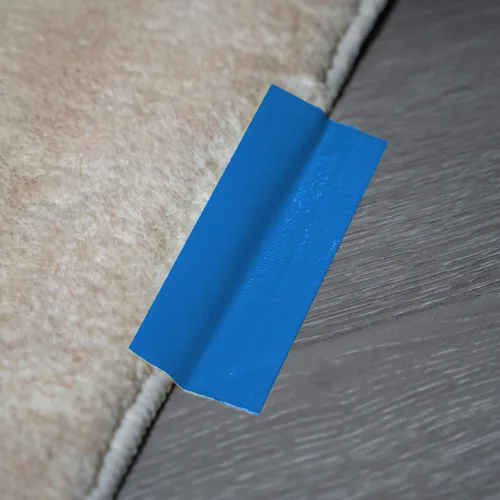 Vista 7 de Reniteco Cinta adhesiva azul cielo 2" x10yd resistente al agua 1 rollo